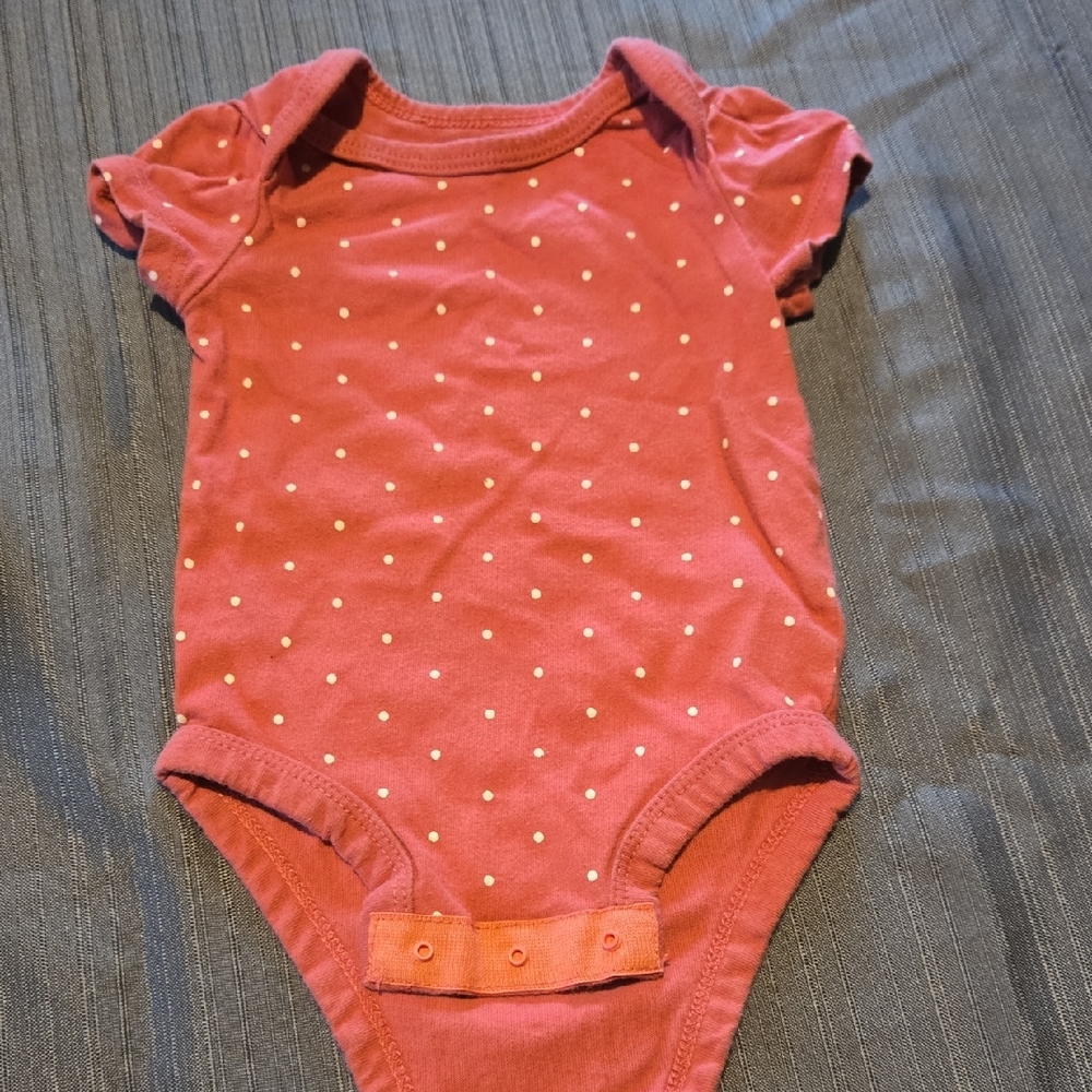 Polka Dot Kids One Piece - Pink